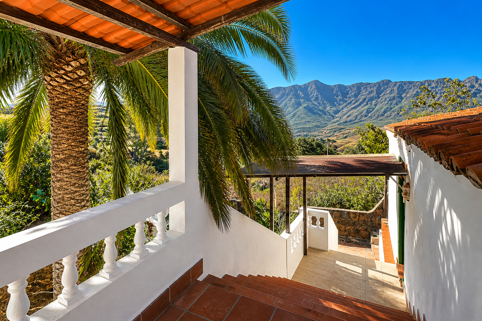 Langzeitaufenthalt Gran Canaria — Finca in Santa Lucía, ruhige Berglage